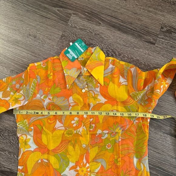 Diolen Cotton Vintage Deadstock Button Up - Picture 8 of 10